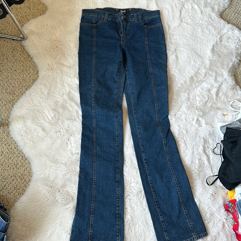DOLCE AND GABBANA DENIM PANTS